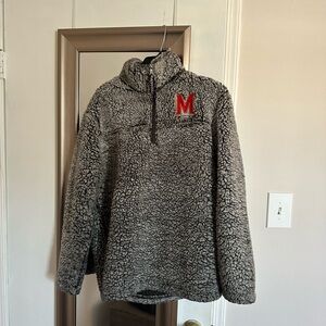 Maryland Terrapins Sherpa quarter zip pullover